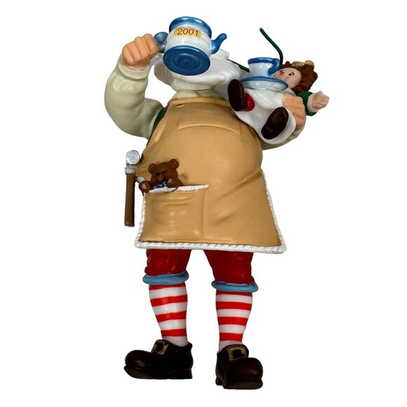 Vintage Hallmark Keepsake Ornament Lot 4 Santa Maria Claus Christmas Tree Mice - Picture 10 of 10